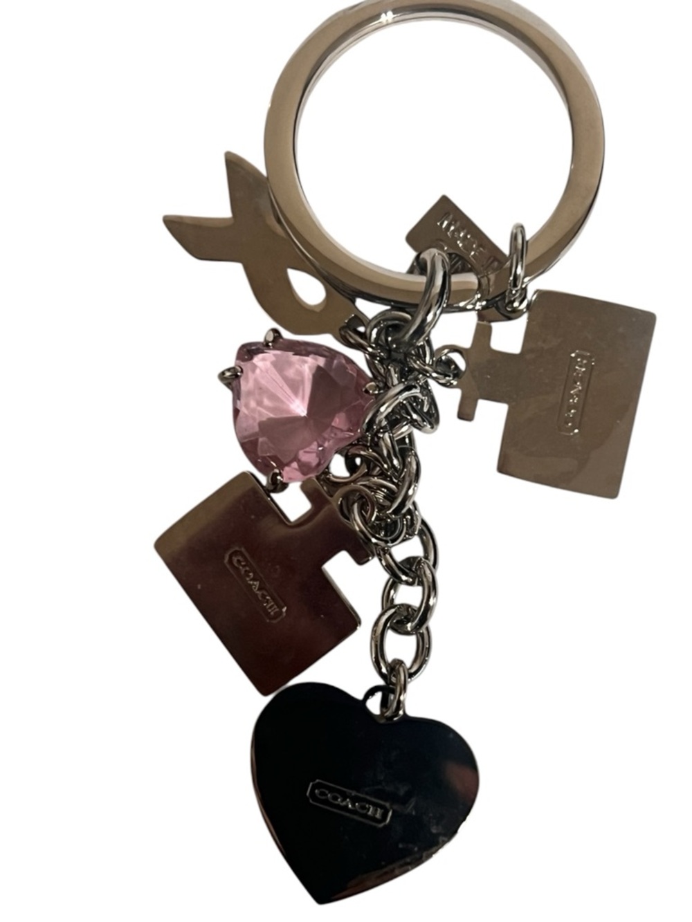 Coach keychains Cancer awareness, pink elephant, pink mini bag ballon - Picture 6 of 13